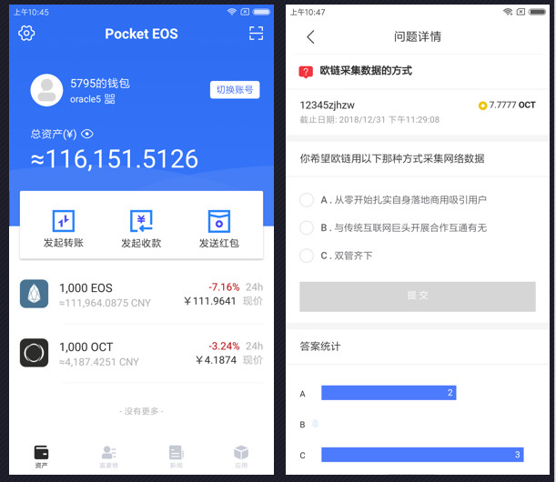 提前一年部署EOS生态的「欧链」，希望利用预言机和开源工具等为开发者服务