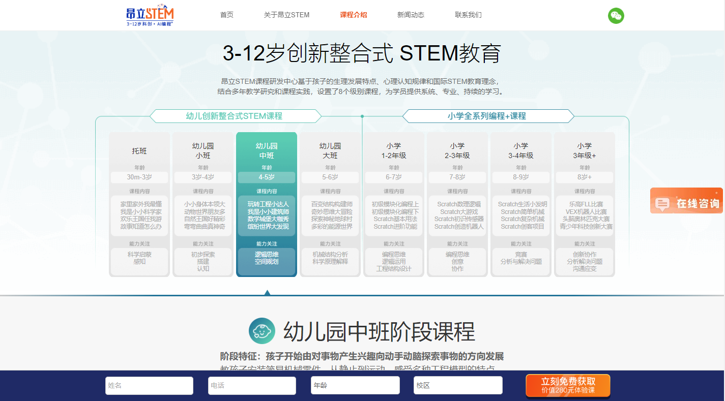 「昂立STEM」完成数千万元B轮融资，继续探索融合四门学科的STEM教育