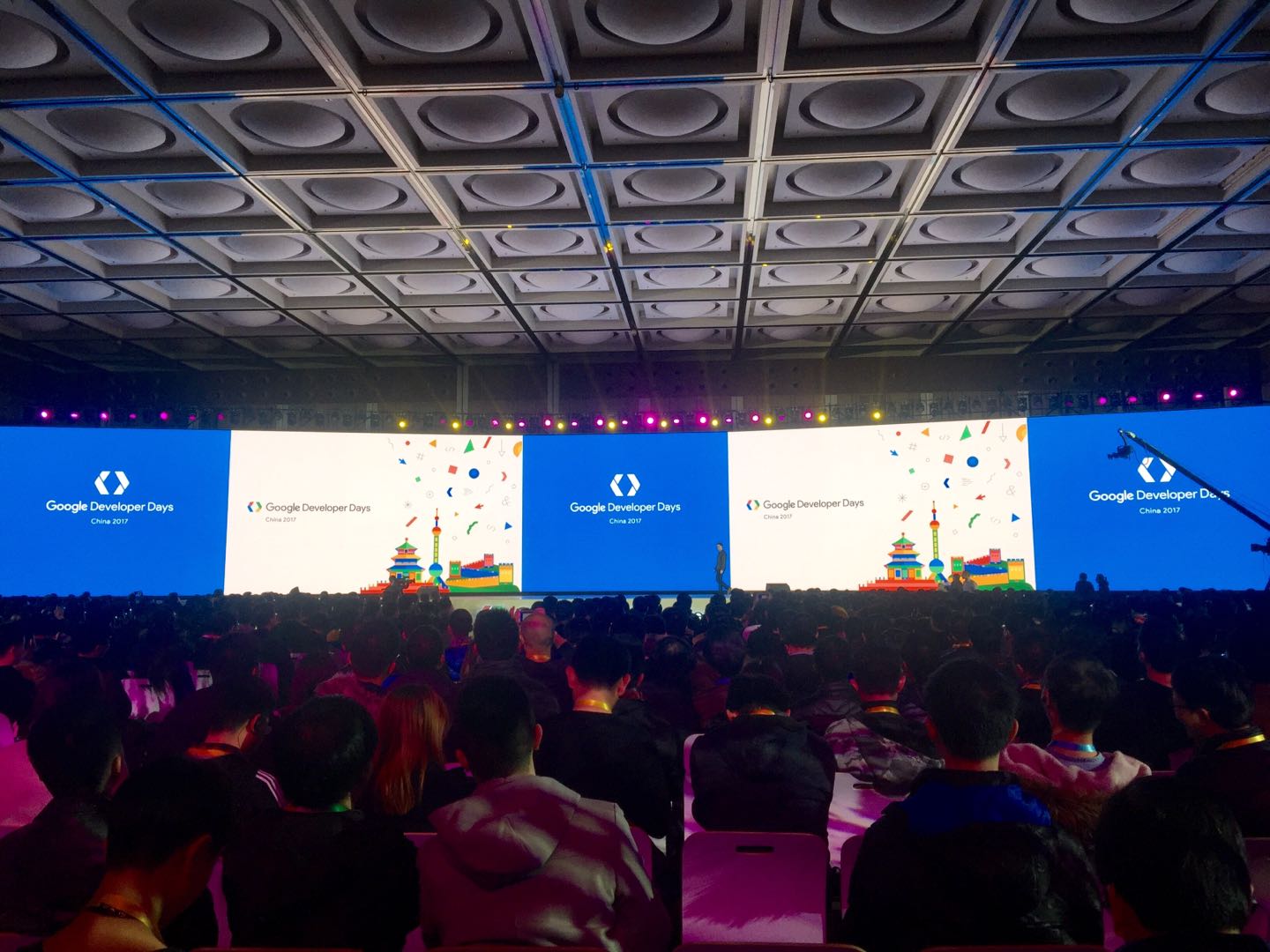 除了谷歌ai中国中心成立的重磅消息谷歌开发者大会现场还有这些好玩的