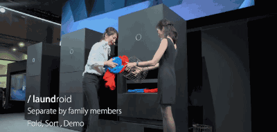 不仅能自动叠衣服，还能做好分类，这款“大衣柜”真的是救星 | 潮科技