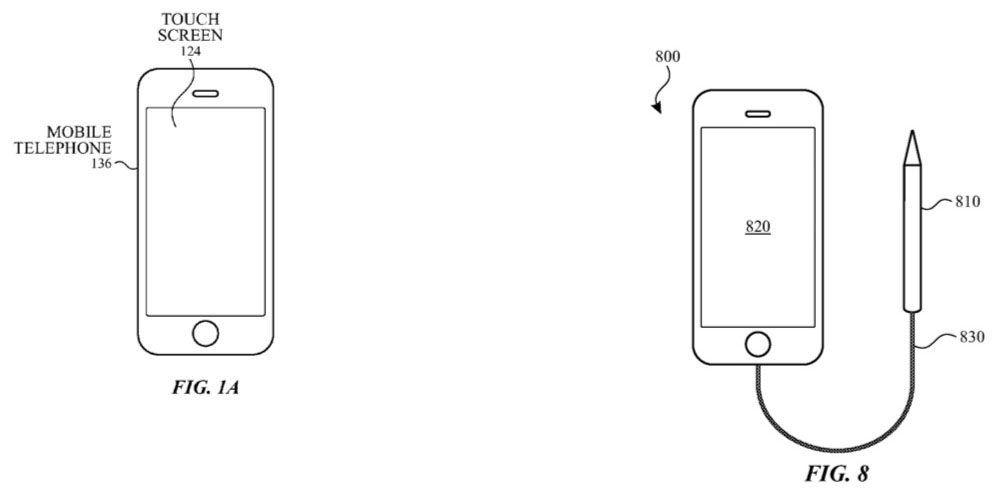 苹果新专利：Apple Pencil 可以用在下一代 iPhone 上