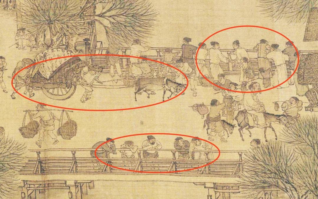 18个《清明上河图》里隐藏的小细节，原来宋朝社恐这么普遍
