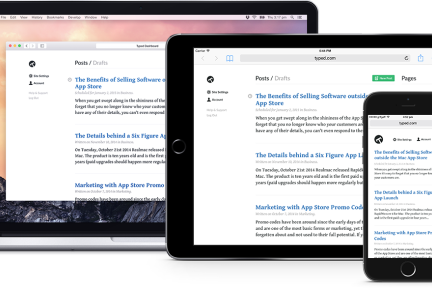 Typed.com完成众筹，将打造一款很轻的在线博客管理平台