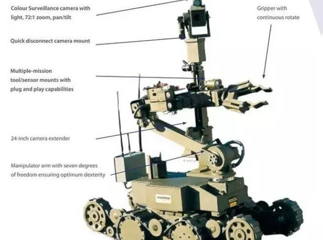 美国警察利用机器人夺走嫌疑犯步枪，执法任务究竟会不会让其用途“变质”？