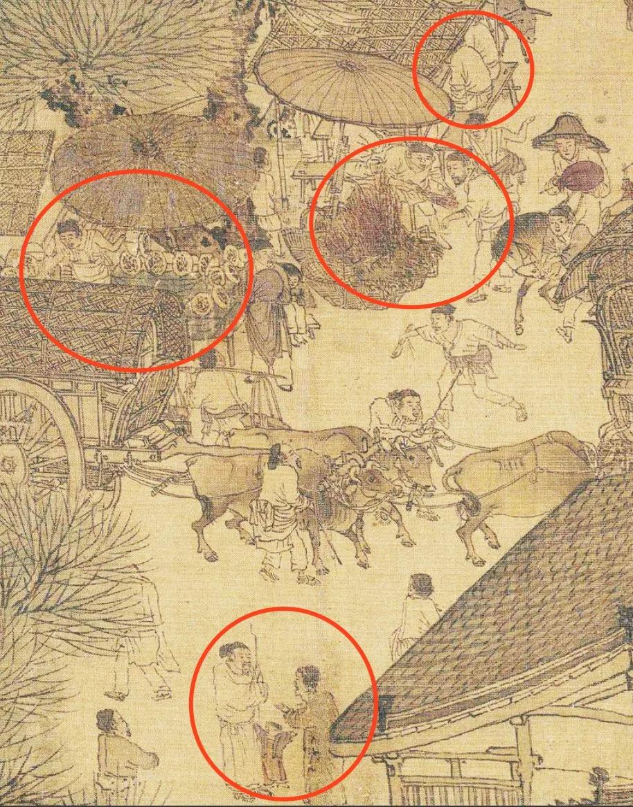 18个《清明上河图》里隐藏的小细节，原来宋朝社恐这么普遍