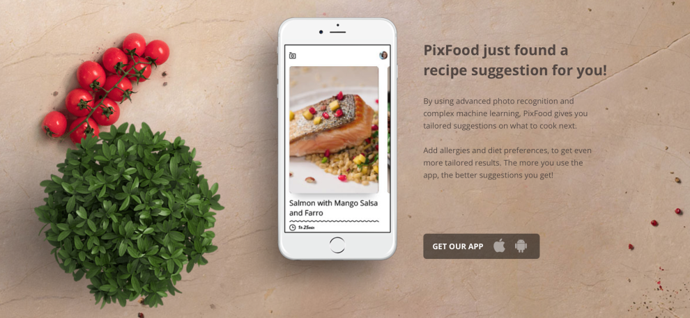AI+美食出现新玩法？PixFood 打算让人工智能承包你的菜谱