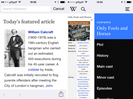 维基百科推出iOS原生应用，可实现应用内编辑