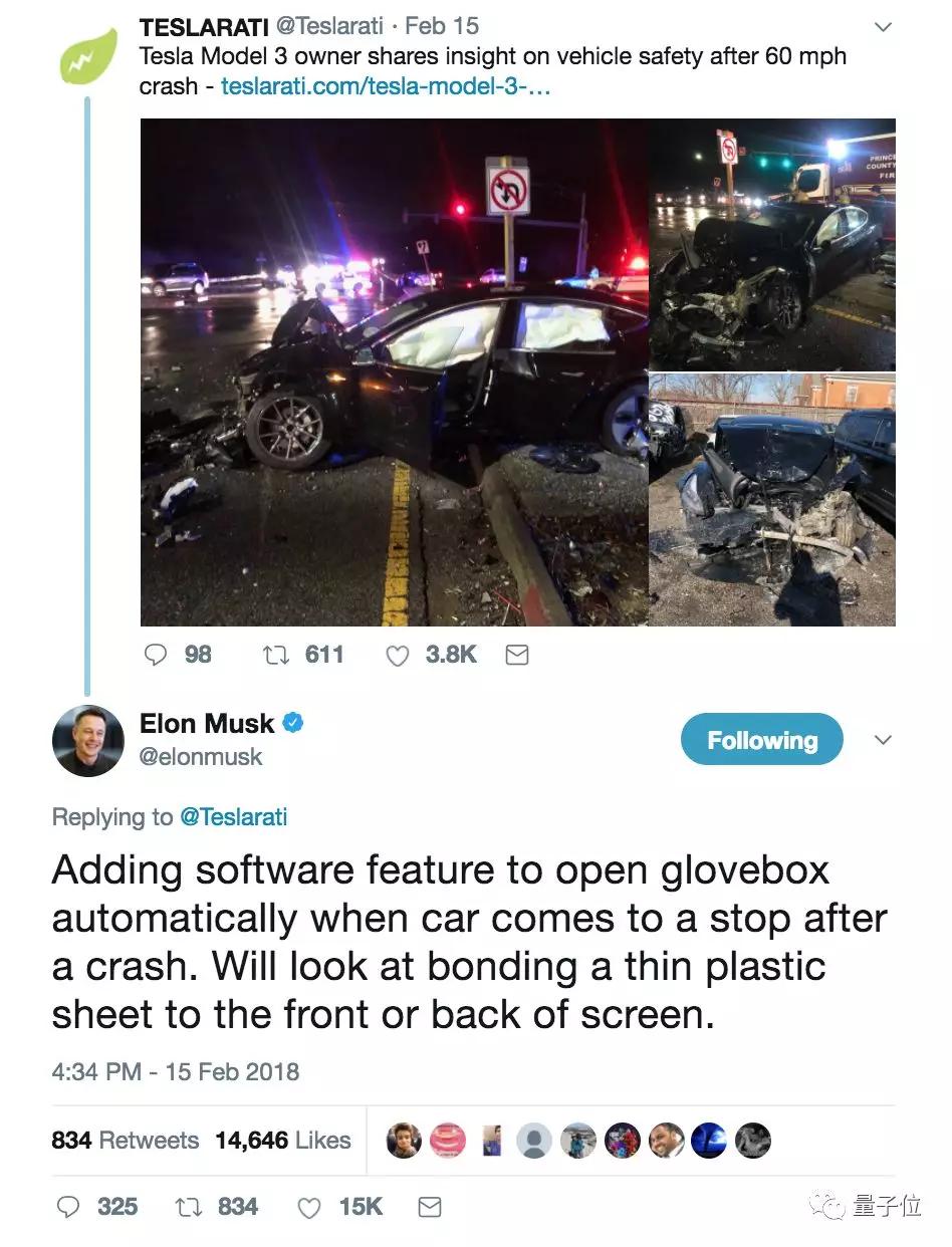 马斯克地球事务麻烦不断：Model 3又有一起严重事故曝光