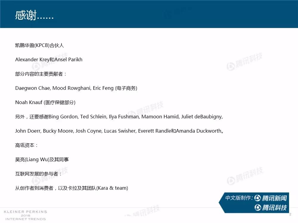 【完整版】2018互联网女皇趋势报告：全球互联网用户出现个位数增长