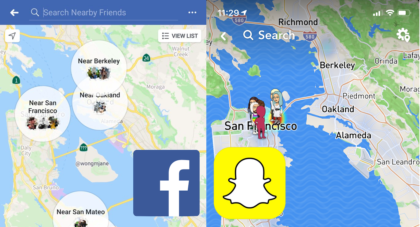 对标 Snap Map，Facebook 基于地图重新设计“附近的朋友”