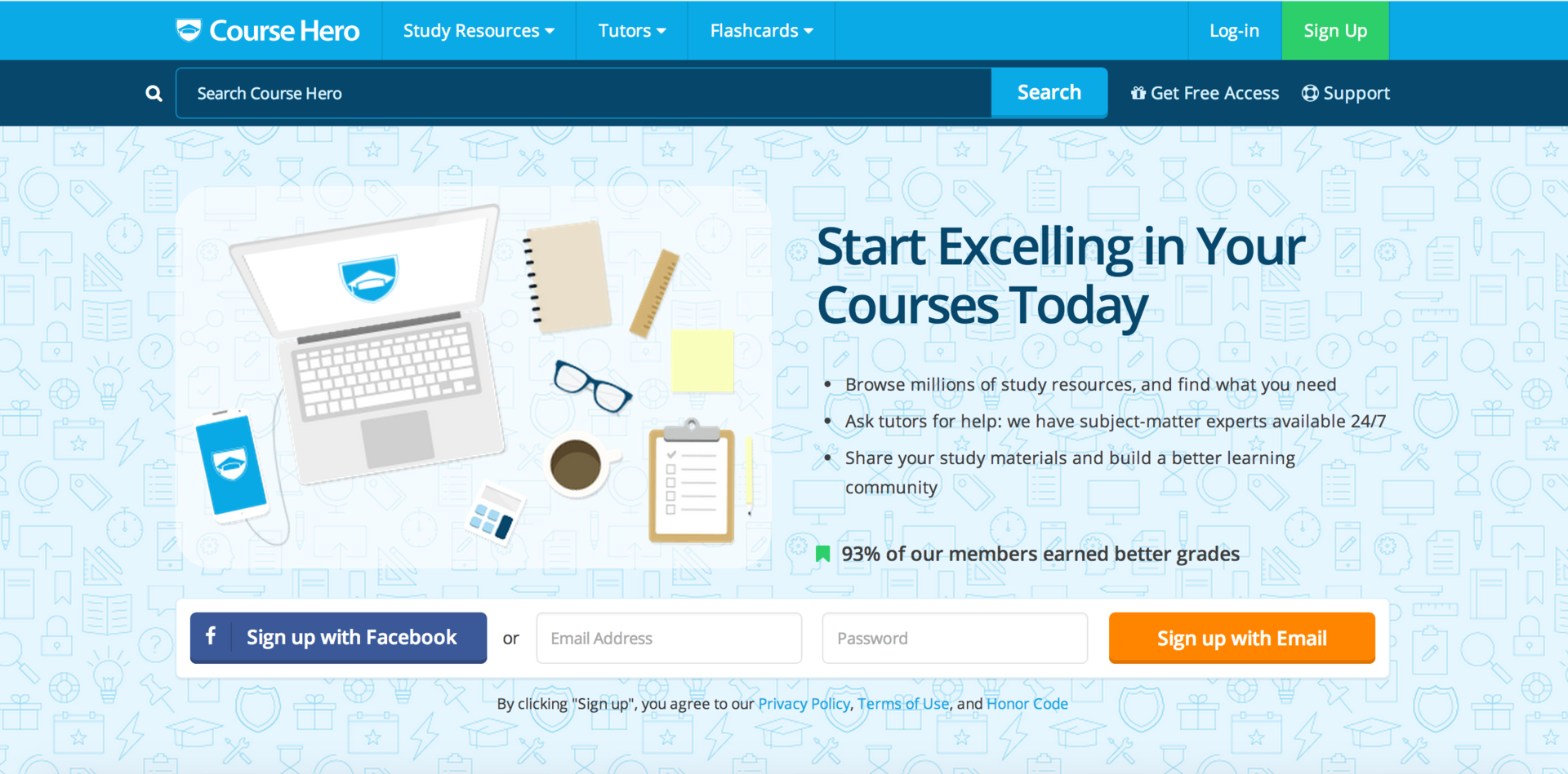 让学生们共享学习资源，Course Hero获得1500万美元A轮融资