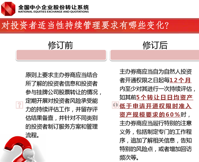 股转解读投资者适当性管理，新三板投资门槛“不降反升”