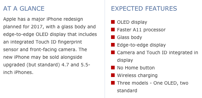 传说中的iPhone8可能采用双玻璃机身，iPhone十周年之际一定有大新闻