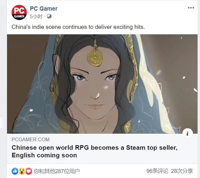 在这个Steam全球热销第二的爆款背后，我看到了心动的野心