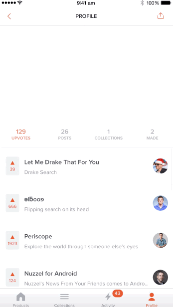 PH1 Product Hunt releases major iOS update bringing search, collection creation and more