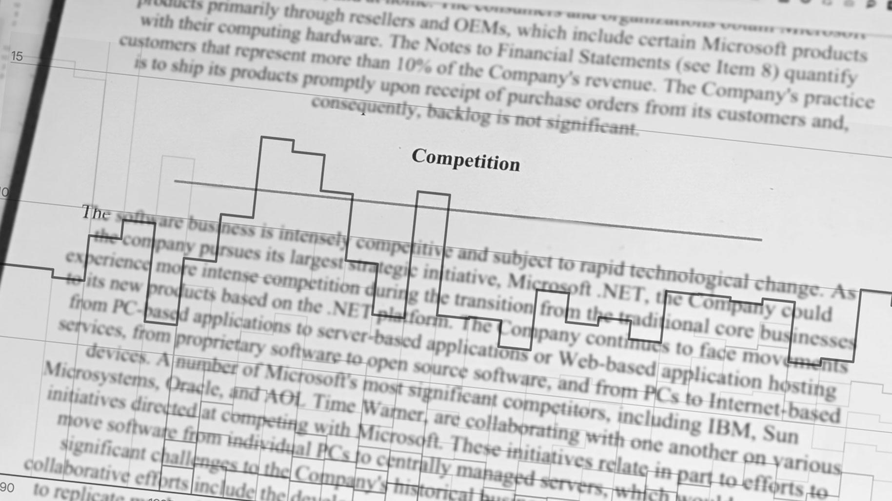 微软30年发展历程，都藏在竞争对手的名单里
