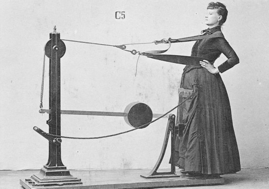 150多年前，健身房里的健身器材长这样…… | 图说