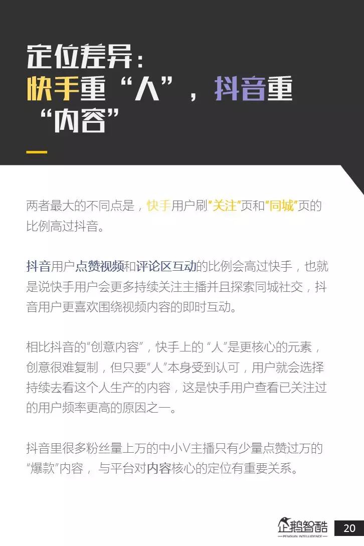 亿级新用户红利探秘：抖音&快手用户研究报告