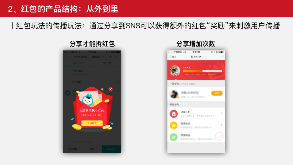 从0到∞，谈谈红包类产品的设计之道 | 竞品分析