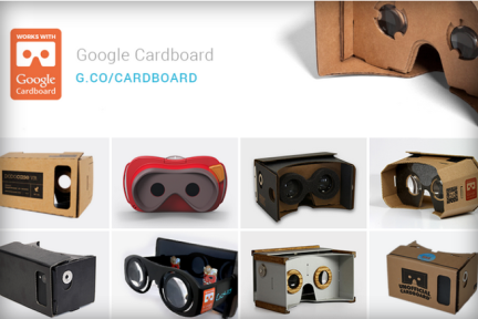 VR眼镜盒产品越来越多，于是Google推出了“Works with Cardboard” 