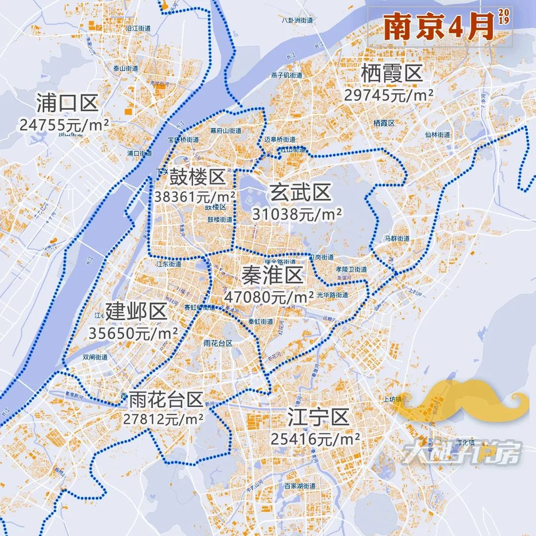 2019年4月热点城市【房价地图】