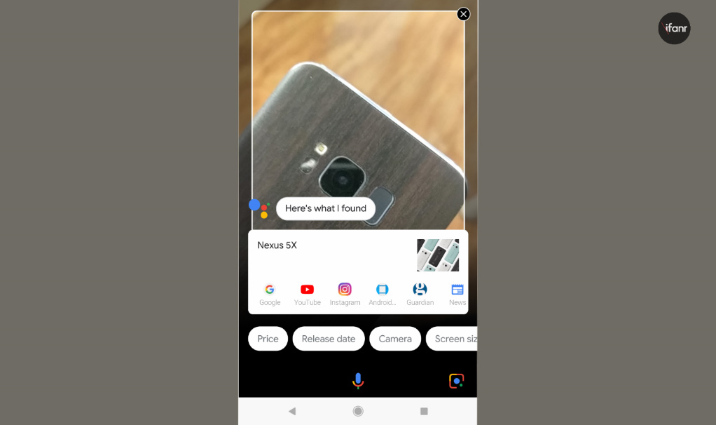 我用 Google Lens 看了一眼去未来的路，似乎还是有点远