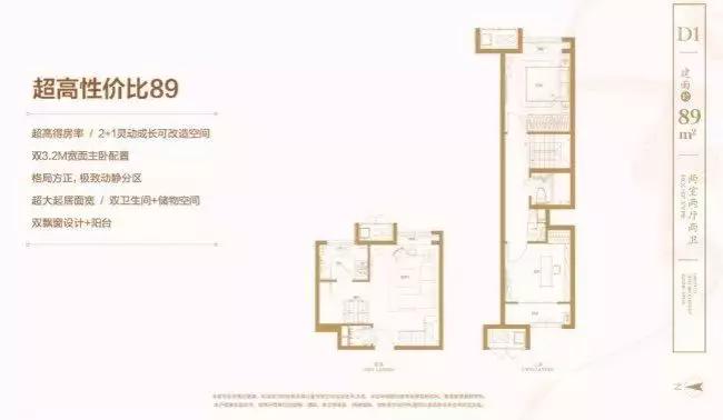 在89平米这个「危险点」上，开发商开始血拼