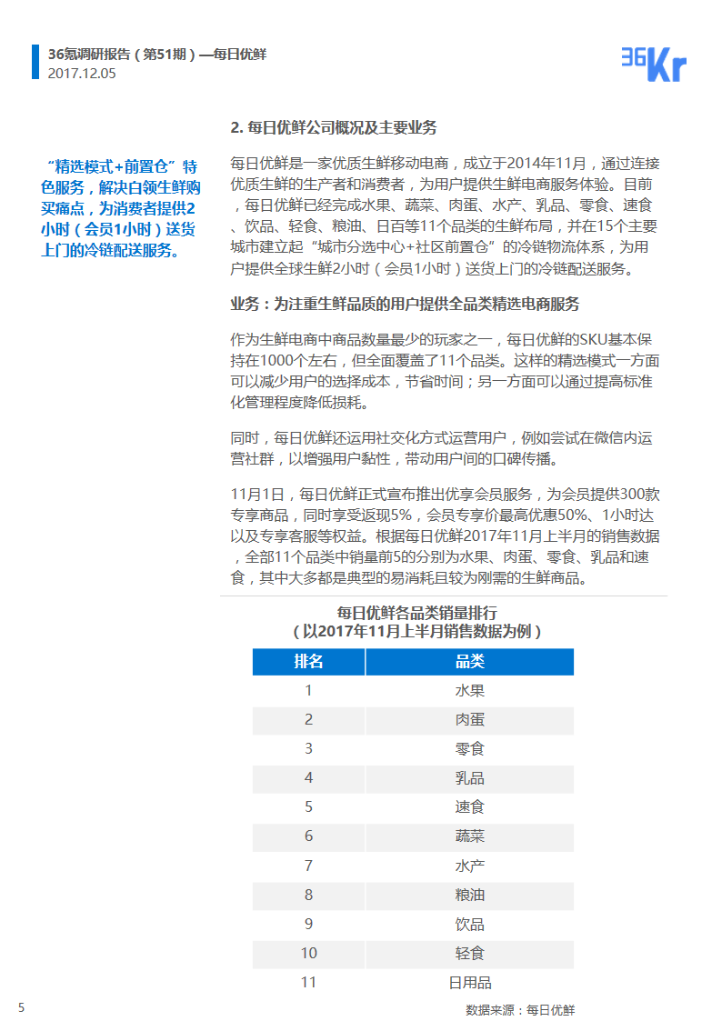 企业调研 | 供应链、物流、用户、数据，每日优鲜将如何搭建它的生鲜王国？