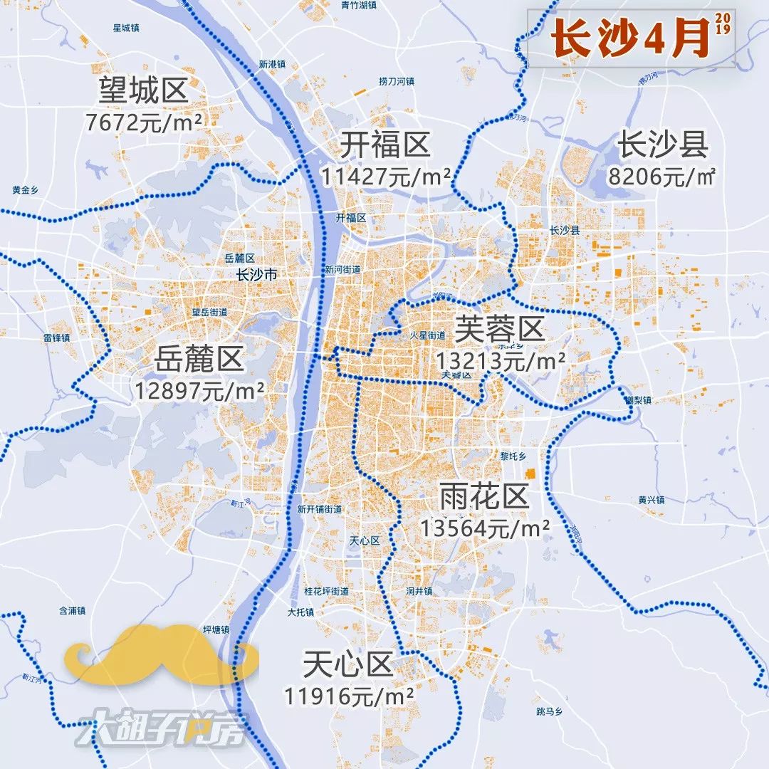 2019年4月热点城市【房价地图】