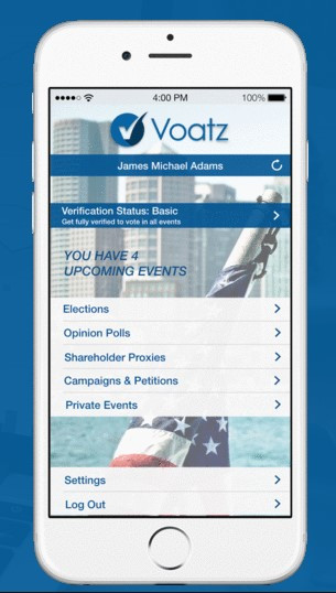 区块链移动投票平台 Voatz 获220万美元种子轮融资，冀望用区块链解决选举基础设施问题