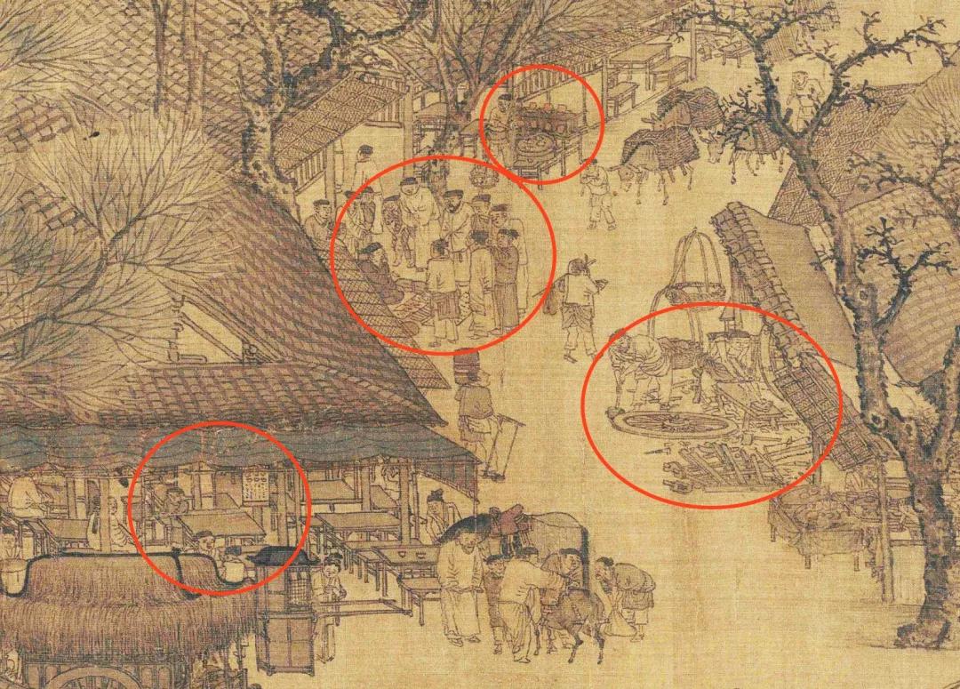 18个《清明上河图》里隐藏的小细节，原来宋朝社恐这么普遍