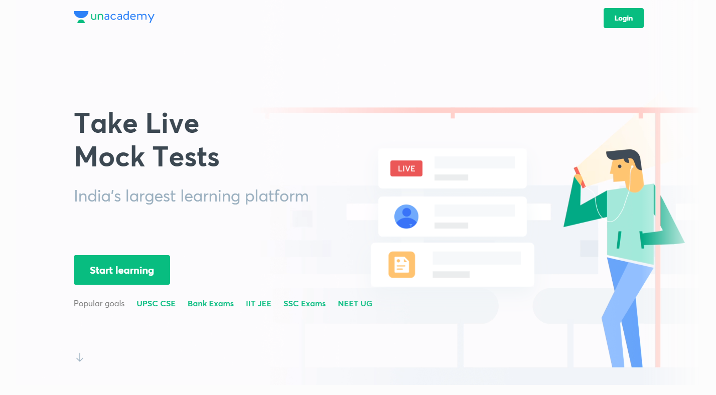 印度在线教育公司「Unacademy」获 1.1 亿美元 E 轮融资，为学生提供考试培训课程