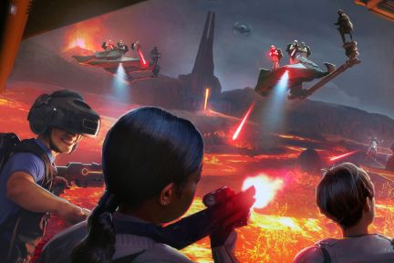 迪士尼乐园又出新玩法, 让你在VR版《星球大战》主题公园中与“尤达”决斗