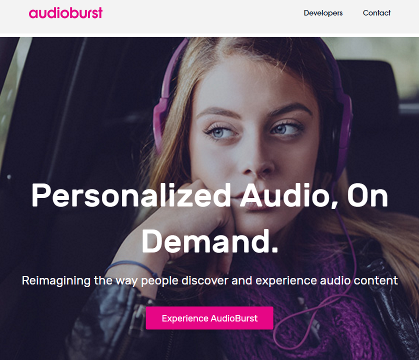 Audioburst：看网页费眼，不如直接搜音频！