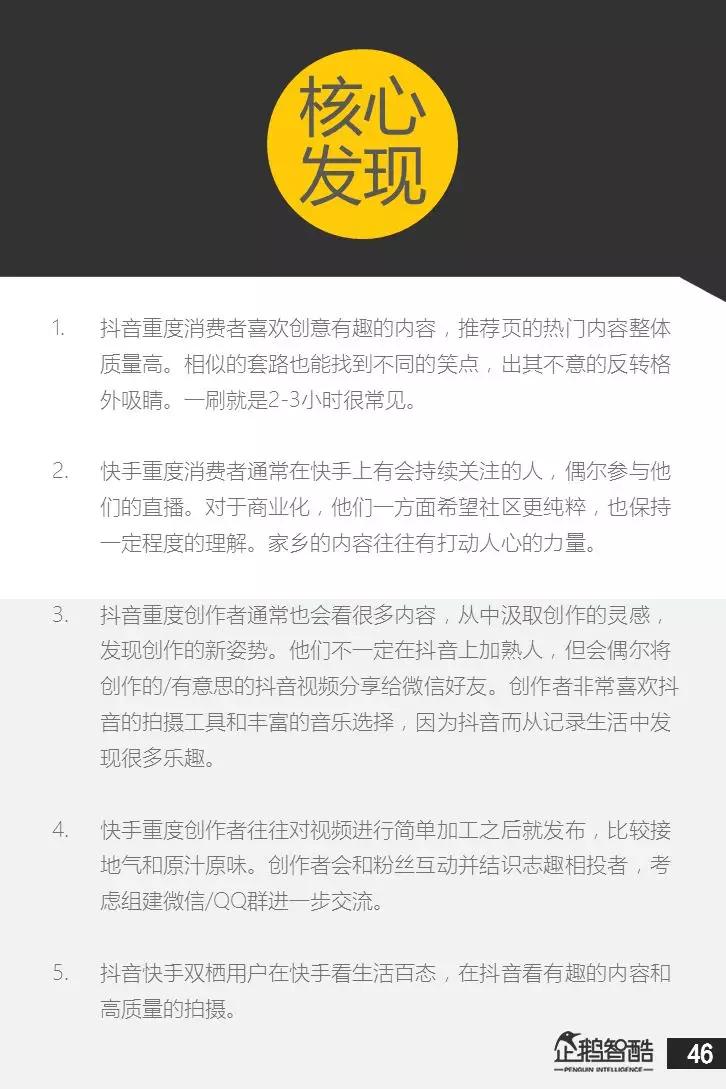 亿级新用户红利探秘：抖音&快手用户研究报告