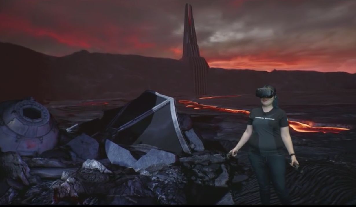迪士尼乐园又出新玩法, 让你在VR版《星球大战》主题公园中与“尤达”决斗