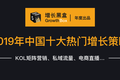 盘点2019年最热门的10大增长策略