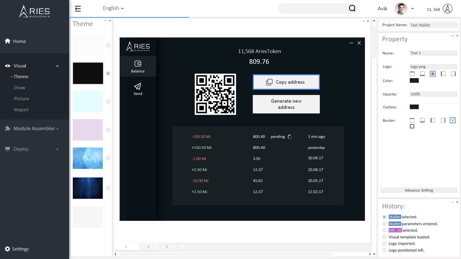 星物种 | 提供虚拟测试环境， Aries Blockchain 想成为“个性化”定制的DAPP开发平台