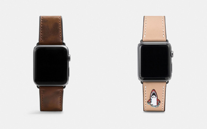men's coach apple watch band