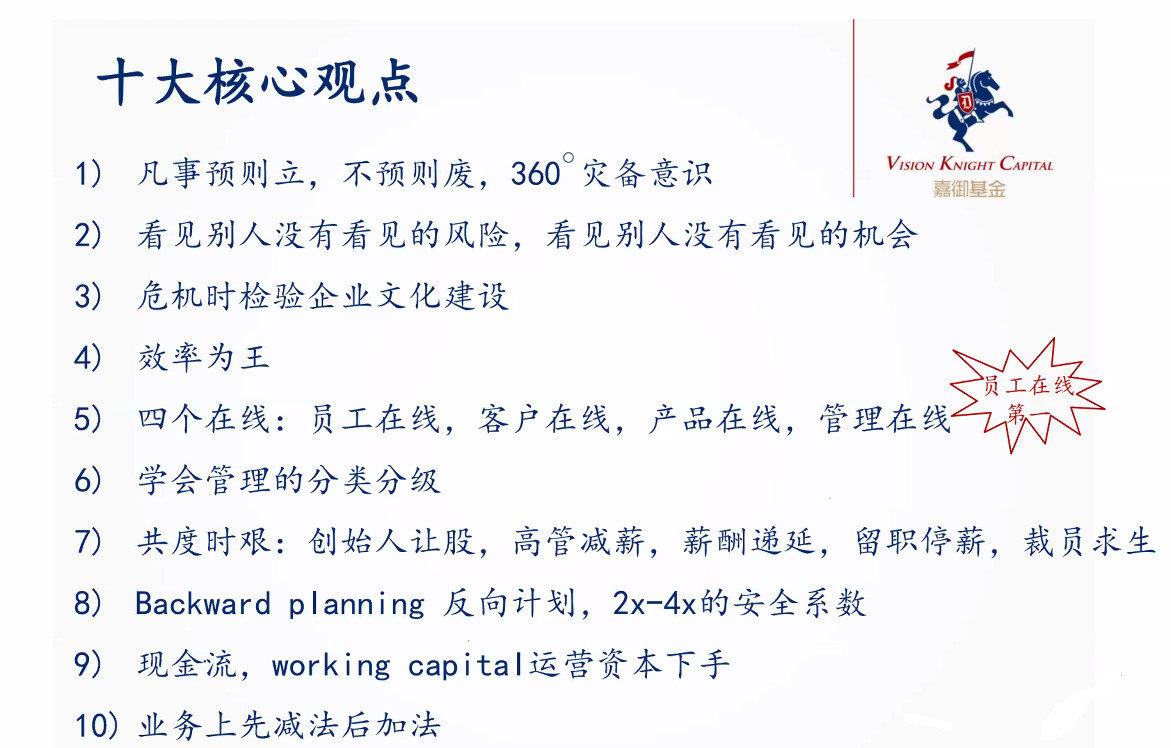创始人CEO在危机情况下的决断