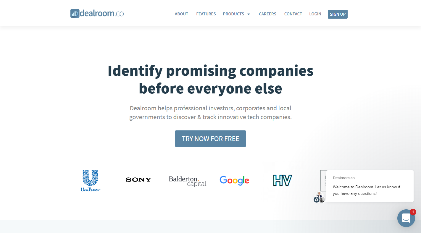 为创业者提供初创企业的研究报告，英国咨询公司「Dealroom.co」完成300万美元A轮融资