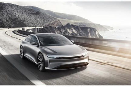 贾跃亭投资的Lucid Motors电动车官方图公布，续航超过600公里
