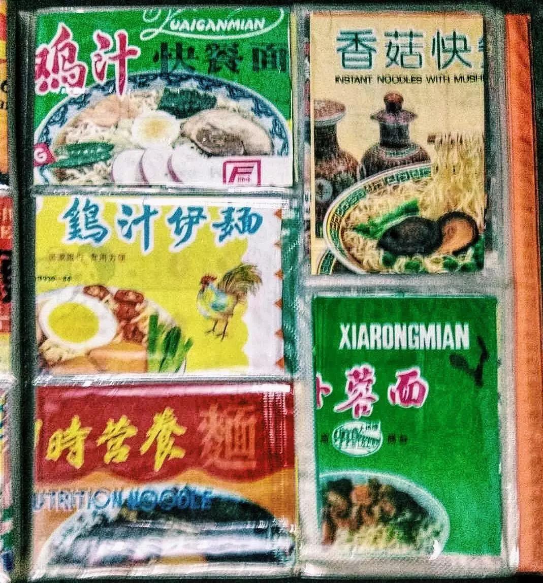 泡面袋收藏家：袋子比味道有意思