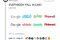 科技公司的 logo 怎么都越长越像了？