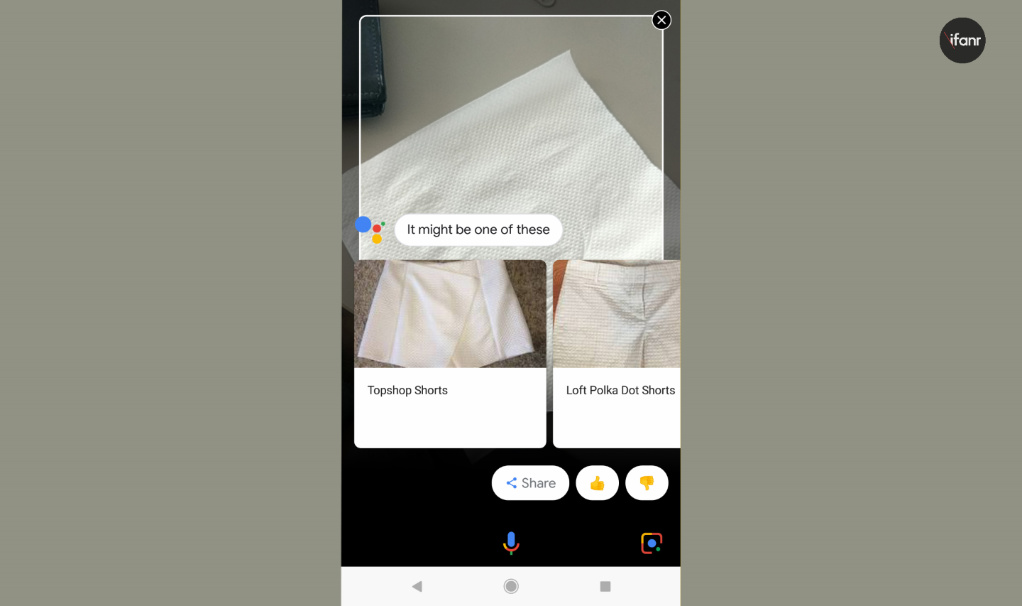 我用 Google Lens 看了一眼去未来的路，似乎还是有点远