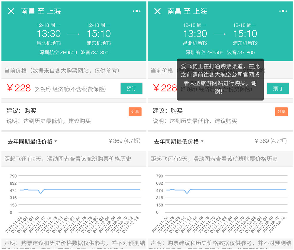 别费劲抢火车票了！有了这款小程序，白菜价就能买到飞机票