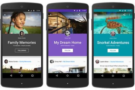 Google+推出Collections，Pinterest式的图片视频收藏集