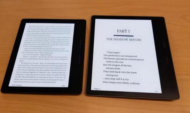 亚马逊推出全新可防水溅的Kindle Oasis，洗澡的时候也可以看书了