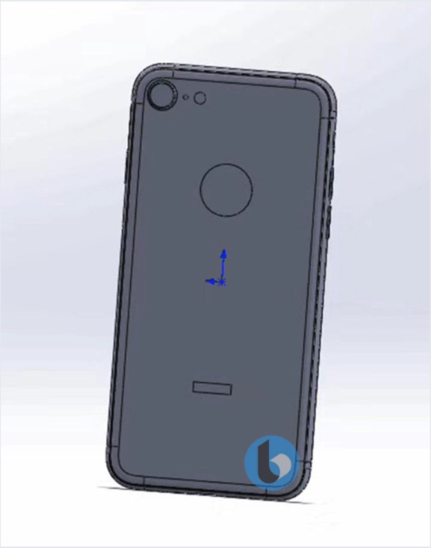 iPhone 7s CAD 文件曝光，确认可支持无线充电的玻璃后壳