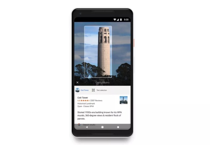 现在，Google 为一部分 Android 手机准备了一双「火眼金睛」